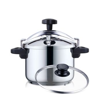 Olla A Presión Pressure Cooker 18/10 2 En 1 – 6 Litros