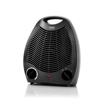 Mini Calefactor de Enchufe a Pared 400W Negro Raydan Home