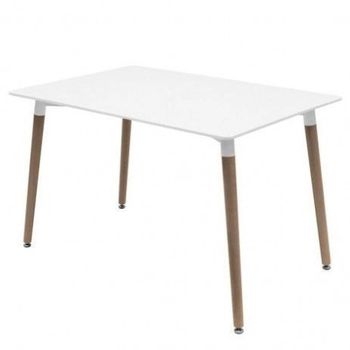 Mesa Oslo Rectangular 120 (blanco)