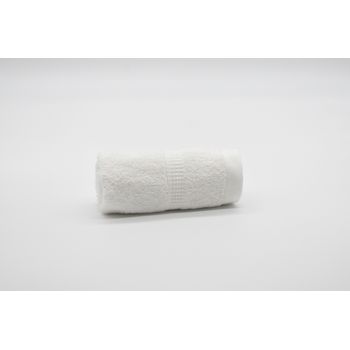 Toalla Tocador Premium Algodón Rizo Americano 500gr - 30x50 Cm Blanco