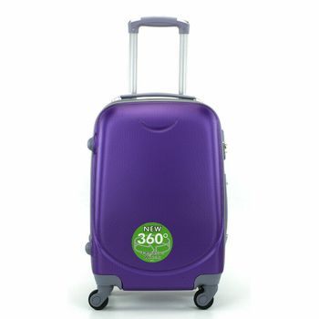 Maleta pequeña Equipaje de Mano rígida Cabina avión 4 Ruedas 360º Estampado  Italia (57x40x22cm)