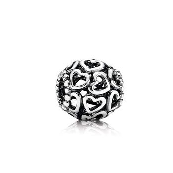 Pandora Charm Calado Abre Tu Coraz�n 790964