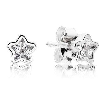 Pandora Pendientes Brillo Estrellas 290597cz