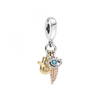 Charm Pandora Mano Ojo Pluma 768785c01