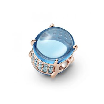 Charm Pandora Rose Cabujón Ovalado Azul 789309c01