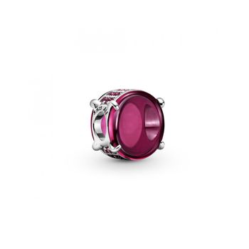 Charm Pandora Cabujón Ovalado Rosa 799309c01