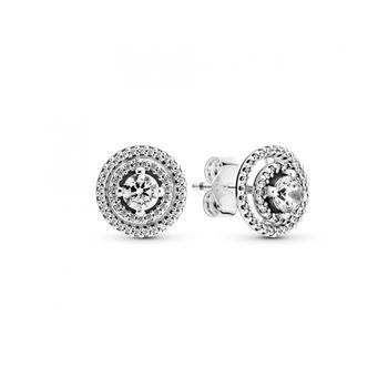 Pendientes Pandora Doble Halo Brillante 299411c01