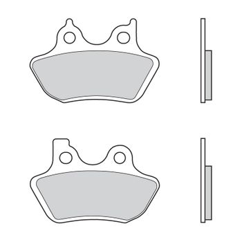 Juego Pastillas Freno 07hd16sa Brembo