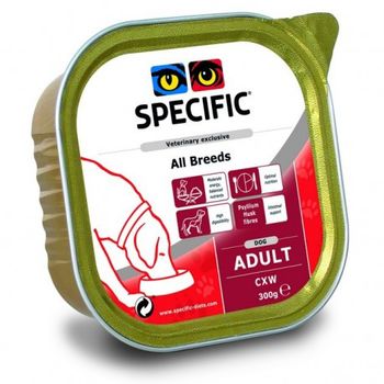 Specific  Adult All Breed - Cxw - Pack 6 X Tarrina De 300 Gr