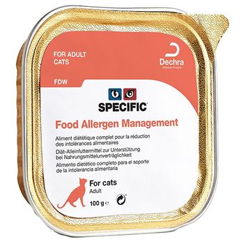 Specific Alimento Húmedo Para Gatos Food Allergy Management Fdw, 100 Gr