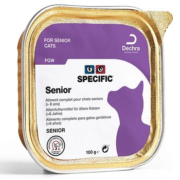 Specific Alimento Húmedo Para Gatos Senior Fgw, Bandeja 100 Gr