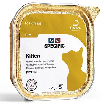 Specific Alimento Húmedo Para Gatitos Kitten Fpw, Bandeja 100 Gr