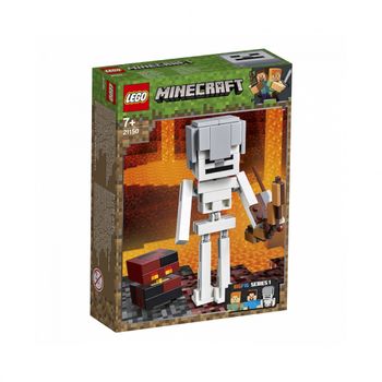 21150 Squelette Minecraft Bigfig Avec Un Cube De Magma, Lego(r) Minecraft(tm)