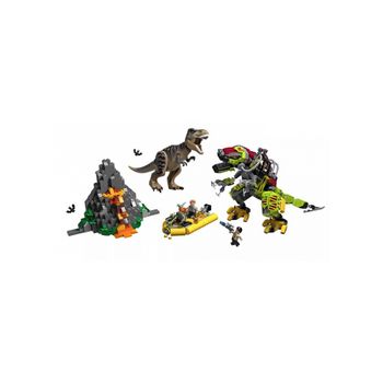 75938 T Rex Batalla Contra Dino Mech Lego (r) Jurassic World