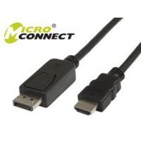 Microconnect Dp-hdmi-300 - Adaptadores De Cable De Vídeo (displayport, Hdmi, Macho/macho)