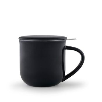 Taza Té Porcelana Minima Eva Infuser Mug 350ml Midnight