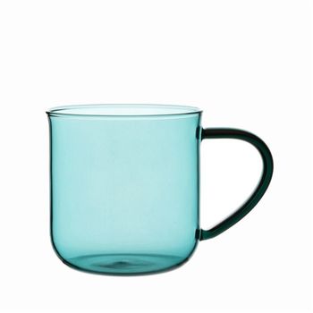 Taza Vídrio Minima Eva 400ml Aqua