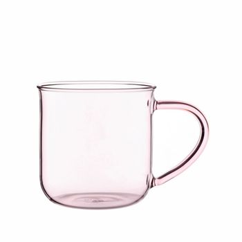 Taza Vídrio Minima Eva 400ml Pink