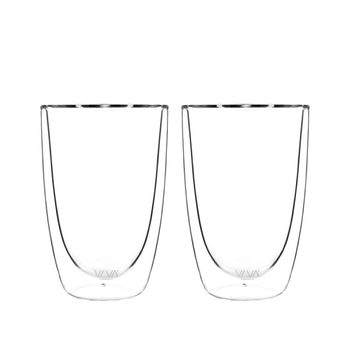 Vaso Borosilicato Lauren™ Double Wall Set Of 2 380ml