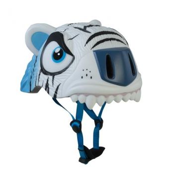 Casco De Seguridad Crazy Safety Tigre Blanco