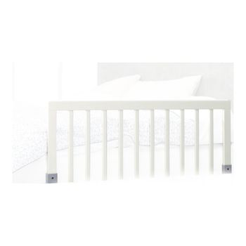 Barrera De Cama En Madera Babydan Blanca