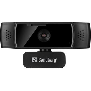 Sandberg Usb Webcam Autofocus Dualmic Cámara Web 2,07 Mp 1920 X 1080 Pixeles Usb 2.0 Negro