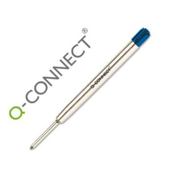 Recambio Boligrafo Q-connect Tipo Parker Azul (pack De 12)