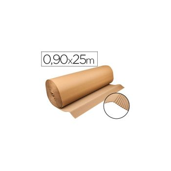 Carton Ondulado Q-connect 0,90x25 M 250 G/m2 Kraft