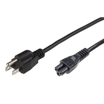 Cable Alimentación Us Notebook 1.8m Bulk 3*18awg