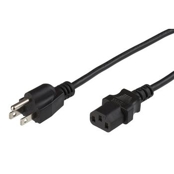 Cable Alimentación Us Nema 5-15p C13 1.8m Svt 3x18awg Cu