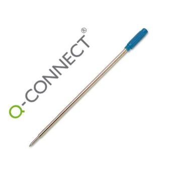 Recambio Boligrafo Q-connect Tipo Cross Azul (pack De 12)