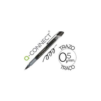 Rotulador Q-connect Roller Ball Negro 0,5 Mm 10 Unidades 10 Unidades