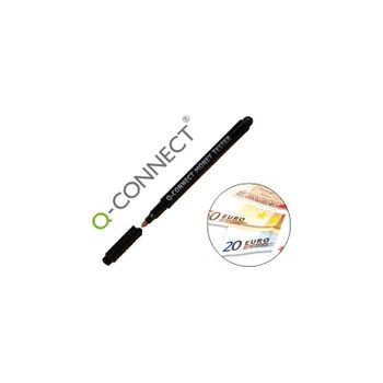 Rotulador Q-connect Detector De Billetes Falsos Blister 150 Unidades