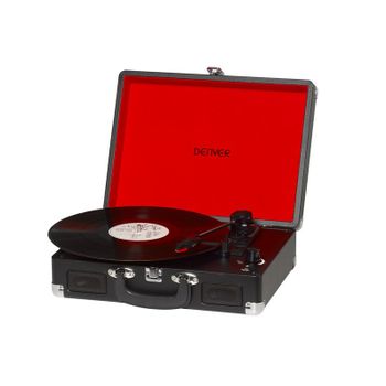 Gramófono Hi Fi Vintage Tocadiscos 33/45/78rpm, Radio Am/fm, Reproductor Cd-mp3,  Usb Grabador Madera Roadstar Hif-1850tumpk con Ofertas en Carrefour