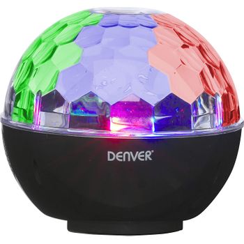 Altavoz Bluetooth Denver Btl-65 Con Iluminación Disco Light