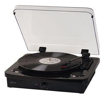 Tocadiscos De Vinilo Vintage, Altavoces Incorporados, Velocidades 33 45 78  Rpm, Radio Am-fm, Pantalla Lcd Marrón Camry Cr 1113 con Ofertas en  Carrefour