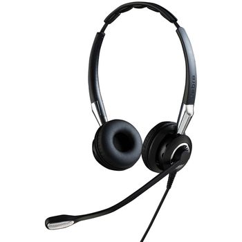 Jabra Biz 2400 Ii Qd Duo Nc Wideband Auriculares Alámbrico Diadema Oficina/centro De Llamadas Negro