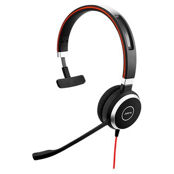 Auricular Jabra Evolve 40 Uc Mono Jack 3.5 Usb