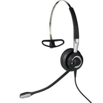 Jabra Biz 2400 Ii Usb Mono Cc Ms Auriculares Alámbrico Banda Para Cuello, Gancho De Oreja, Diadema Oficina/centro De Llamadas Negro, Plata