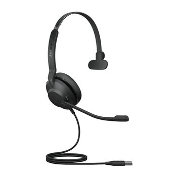 Jabra Evolve2 30, Uc Mono Auriculares Alámbrico Diadema Oficina/centro De Llamadas Usb Tipo A Negro