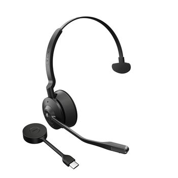 Jabra Engage 55 Auriculares Inalã¡mbrico Diadema Oficina/centro De Llamadas Negro, Titanio