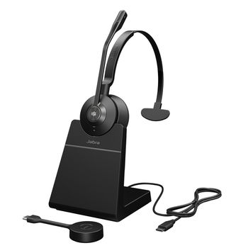 Jabra Engage 55 Auriculares Inalámbrico Diadema Oficina/centro De Llamadas Bluetooth Base De Carga Negro