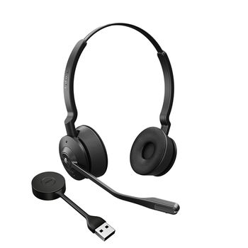 Jabra Engage 55 Auriculares Inalã¡mbrico Diadema Oficina/centro De Llamadas Negro, Titanio