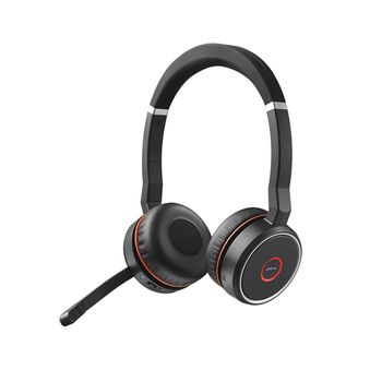 Jabra Evolve 75 Auriculares Inalámbrico Y Alámbrico Diadema Llamadas/música Bluetooth Negro