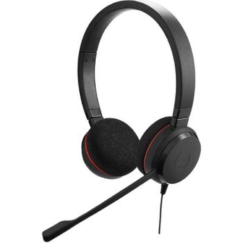 Auriculares Jabra Evolve 20 Estéreo/ Con Micrófono/ Usb 2.0/ Negros