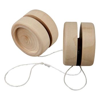 Yo-yo De Madera Para Personalizar Ø 5 Cm X 3 Cm