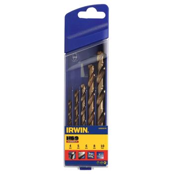 Hss Pro Set De Brocas De Cobalto 4/5/6/8/10 Mm (5 Piezas) Irwin