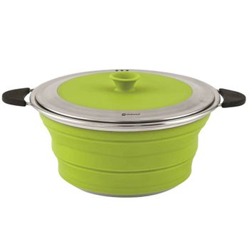 Olla Plegable Con Tapa 2,5 L M Verde Lima 650628 Outwell