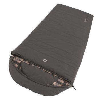 Saco De Dormir Camper Cremallera Izquierda Gris Outwell