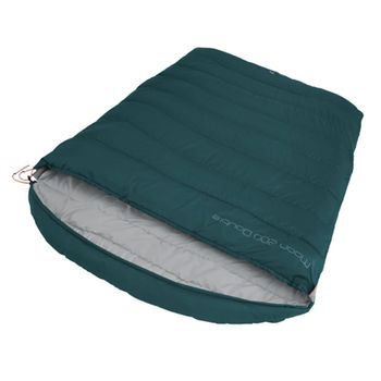 Saco De Dormir Doble Moon 200 Verde Azulado Easy Camp